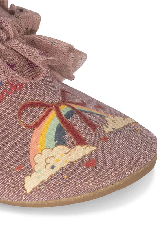 Konges Sløjd pantofi de apă pentru copii SPARKY SWIMSHOES KS102854 roz SS25