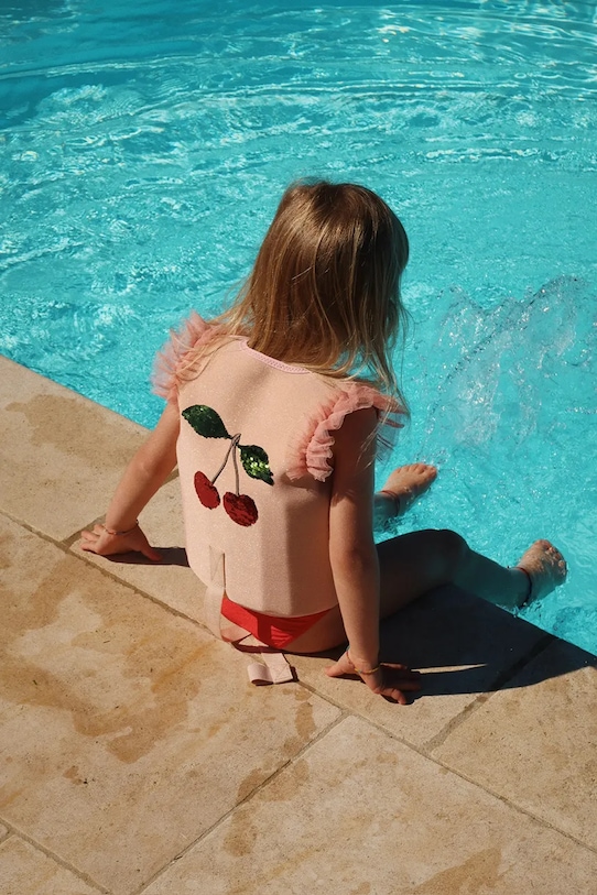 Дитячий жилет для плавання Konges Sløjd GEMMA FLOAT VEST рожевий KS102923