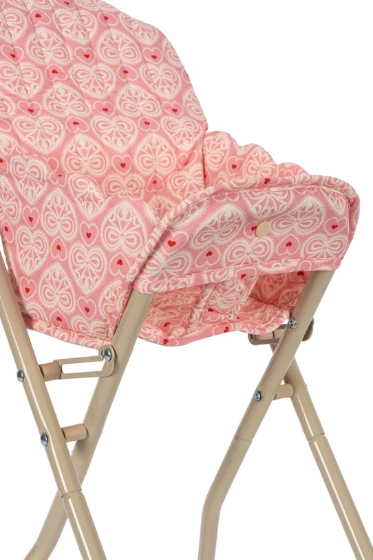 Стульчик для кукол Konges Sløjd DOLL HIGH CHAIR KS102656 розовый SS25