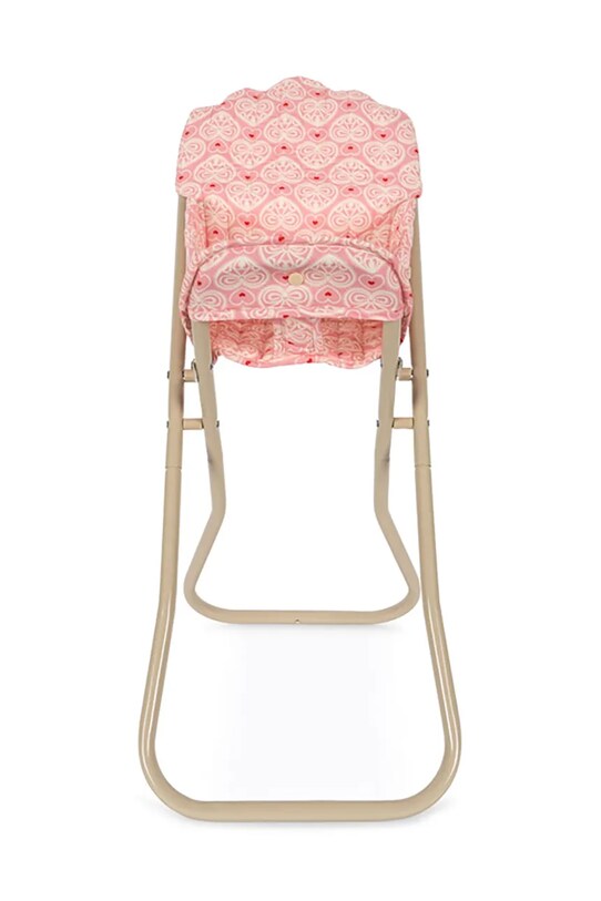 Стільчик для ляльок Konges Sløjd DOLL HIGH CHAIR рожевий KS102656
