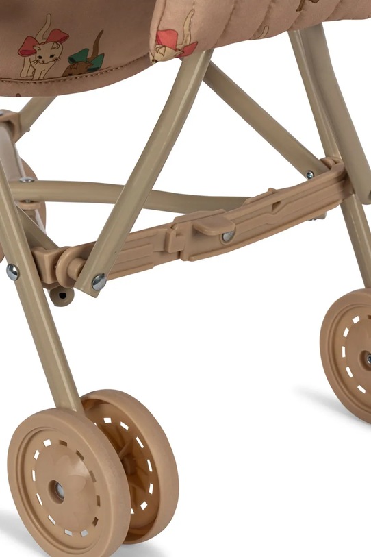 Kočárek pro panenky Konges Sløjd DOLL STROLLER KS102660 béžová