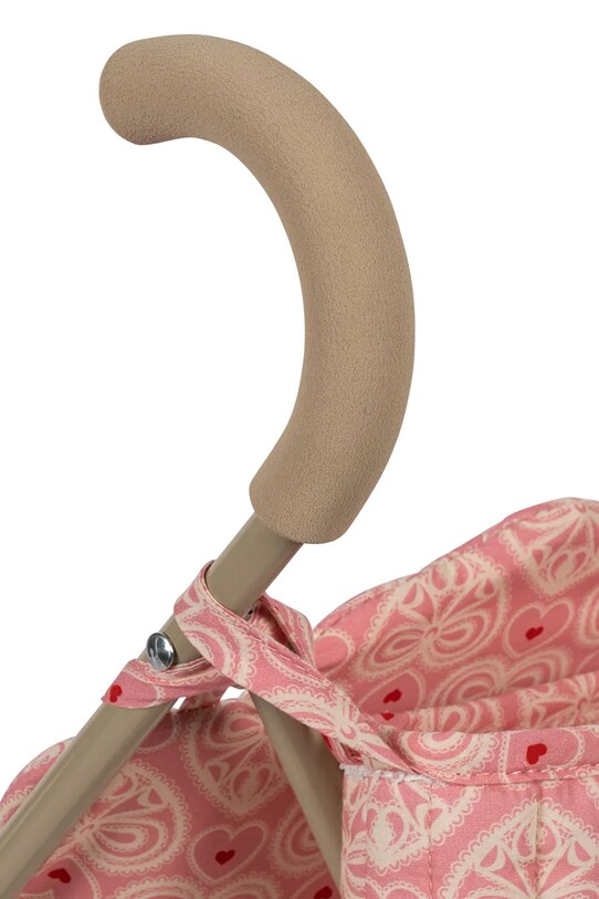 Dziewczynka Konges Sløjd wózek dla lalek DOLL STROLLER KS102660 różowy