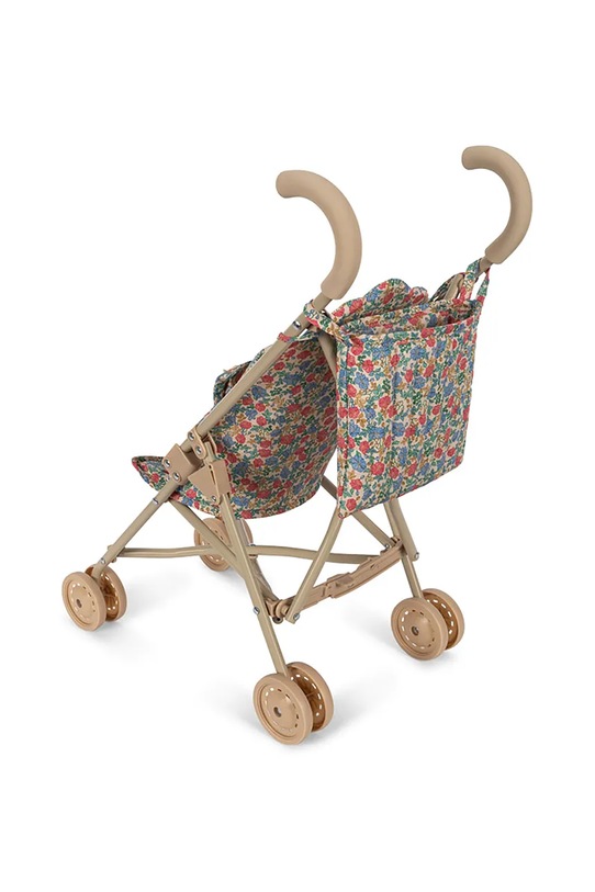 DÍVKA Kočárek pro panenky Konges Sløjd DOLL STROLLER KS102660 vícebarevná