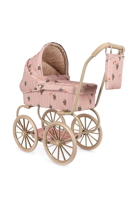 Konges Sløjd wózek dla lalek MINNIE DOLL PRAM różowy KS102900