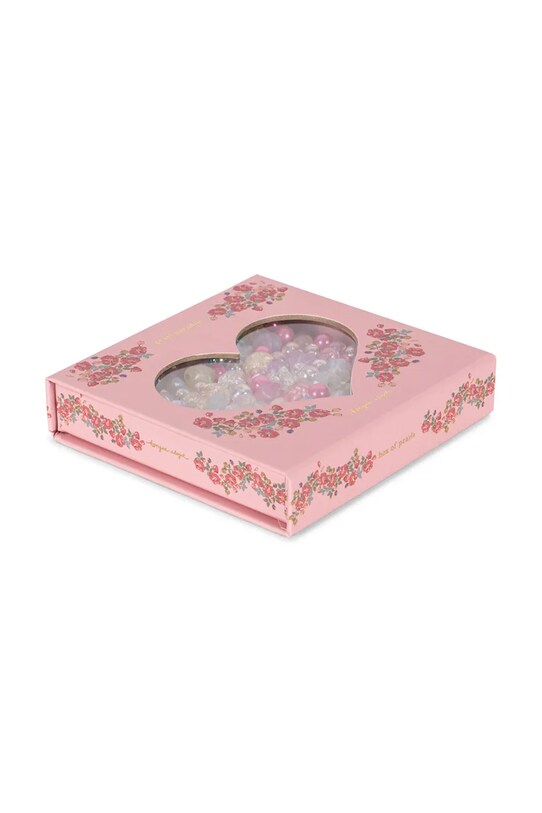 Lány Konges Sløjd gyöngy készlet BOX OF PEARLS FSC KS102915 rózsaszín