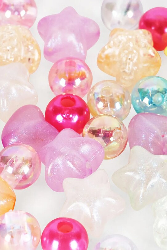 Konges Sløjd gyöngy készlet BOX OF PEARLS FSC KS102915 rózsaszín