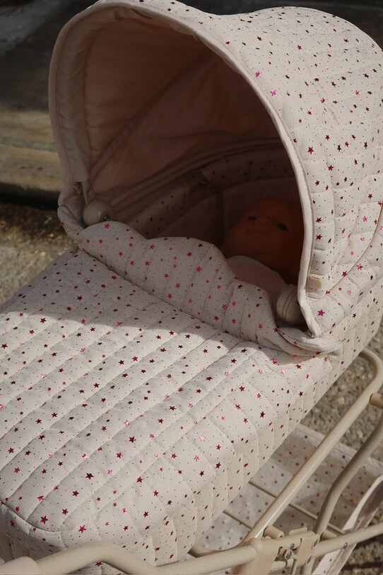 Kočárek pro panenky Konges Sløjd TULLE DOLL PRAM KS102919