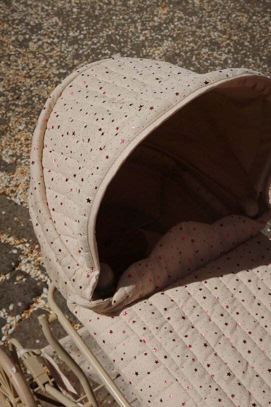 Kočárek pro panenky Konges Sløjd TULLE DOLL PRAM KS102919