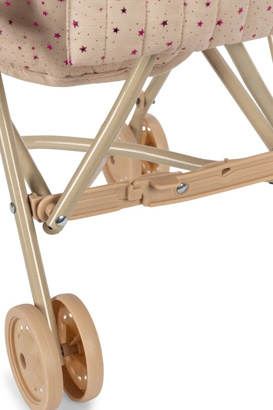 Konges Sløjd cărucior de păpuși TULLE DOLL STROLLER KS102920 bej