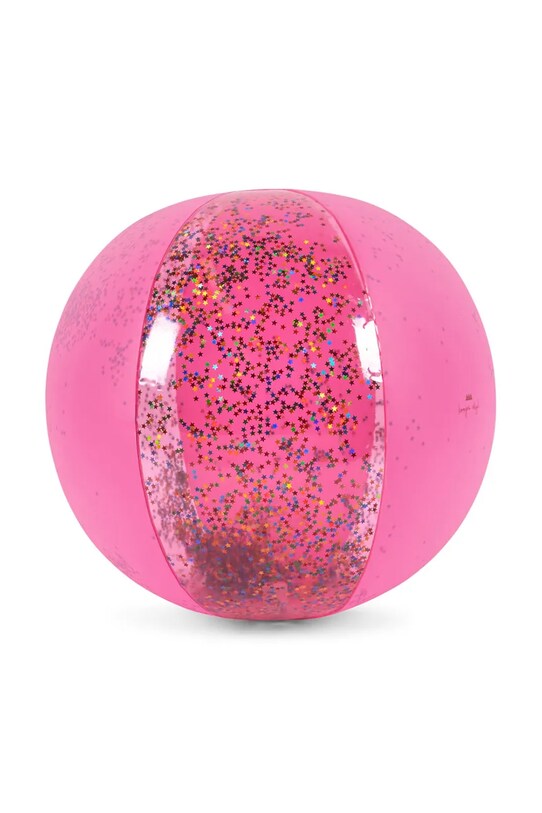 Konges Sløjd minge de plajă TRANSPARENT BEACH BALL KS102536 roz SS25
