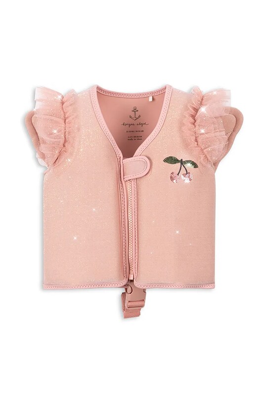 Konges Sløjd vestă de înot pentru copii PIPER SWIM VEST KS103228 roz SS25