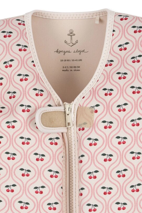 Konges Sløjd kamizelka do pływania dziecięca AVERY SWIM VEST beżowy KS103230