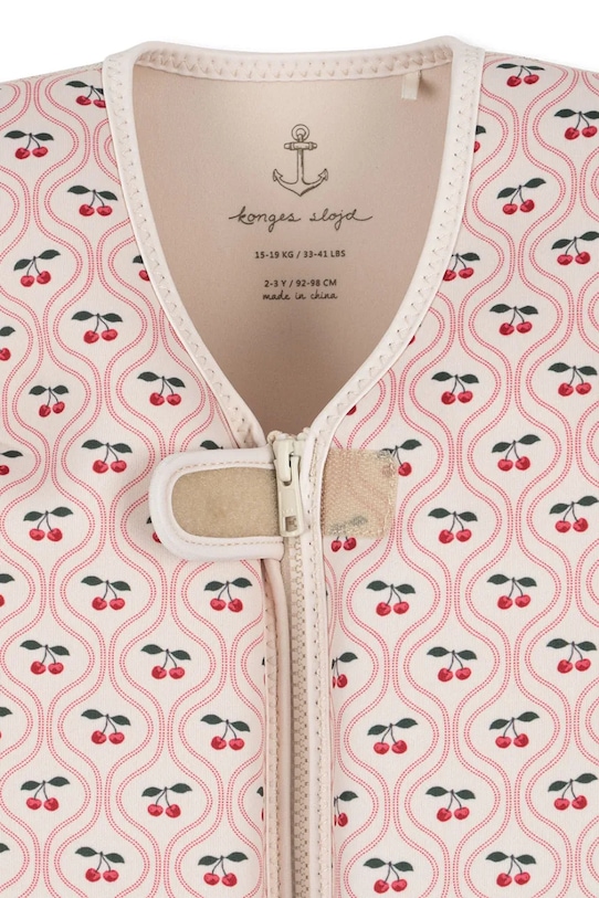Detská plavecká vesta Konges Sløjd AVERY SWIM VEST béžová KS103230