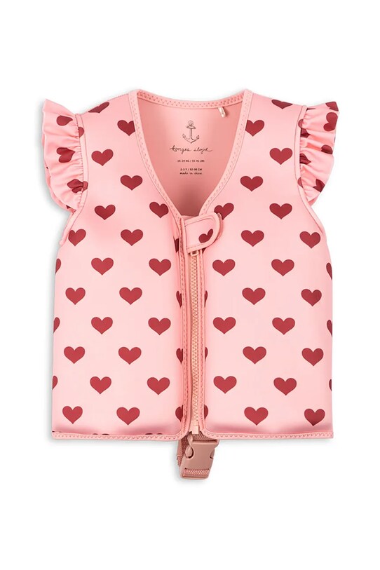 Konges Sløjd vestă de înot pentru copii AVERY SWIM VEST KS103230 roz SS25
