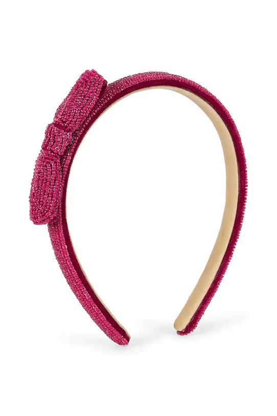 Детская повязка для волос Konges Sløjd PEARL RIBBON HAIRBRACE розовый KS103234