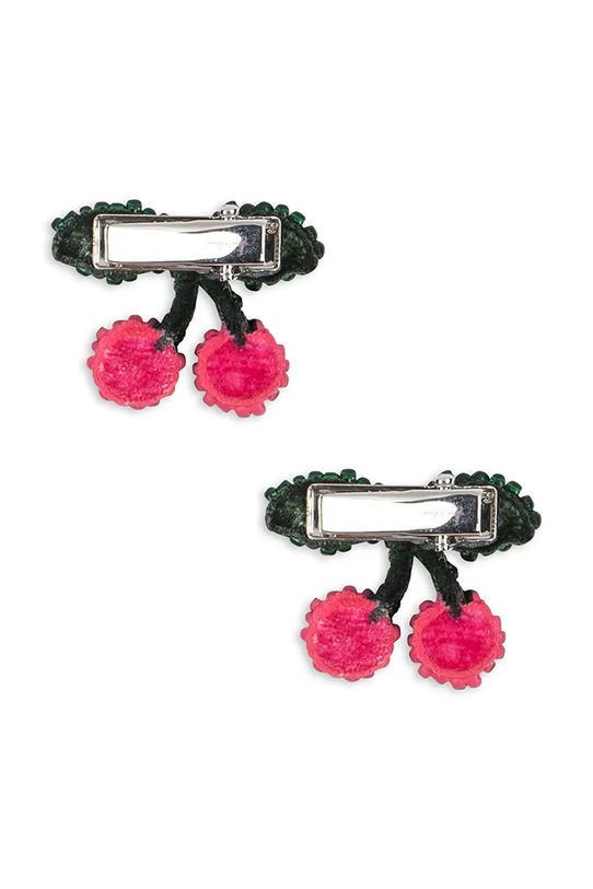 Шпильки для волосся Konges Sløjd 2 PACK PEARLY HAIR CLIPS CHERRY червоний KS103302