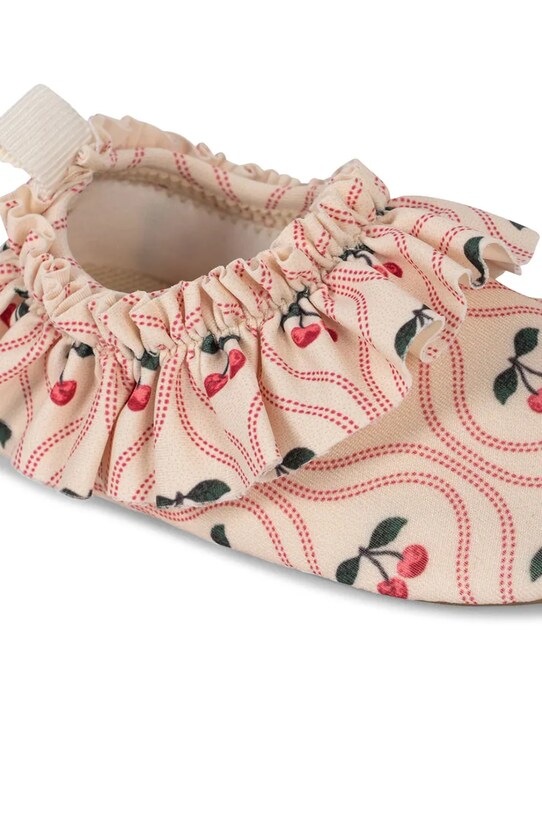 Fete Konges Sløjd pantofi de apă pentru copii MERLE FRILL SWIM SHOES KS103347 roz