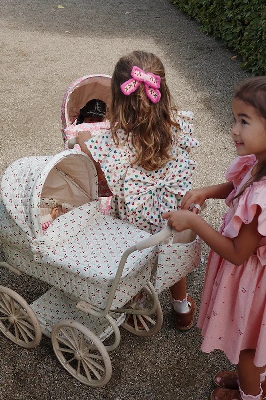 Kočík pre bábiky Konges Sløjd MINNIE DOLL PRAM béžová KS103103