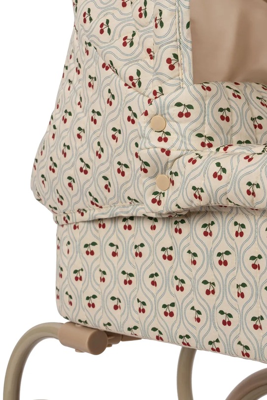 Kočík pre bábiky Konges Sløjd MINNIE DOLL PRAM KS103103 béžová