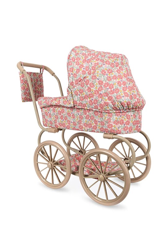 Dziewczynka Konges Sløjd wózek dla lalek MINNIE DOLL PRAM KS103103 różowy