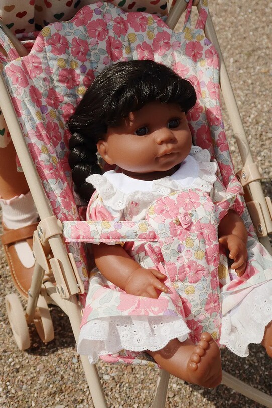 Dziewczynka Konges Sløjd wózek dla lalek DOLL STROLLER KS103104 różowy