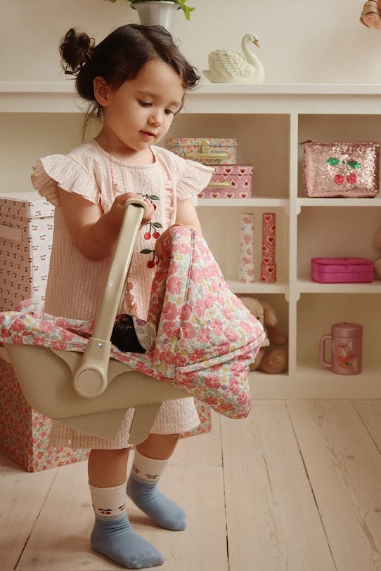 Автомобильное кресло для кукол Konges Sløjd DOLL CAR SEAT розовый KS103113