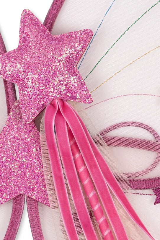 Konges Sløjd costume per bambini FAIRY RAINBOW COSTUME rosa KS103250