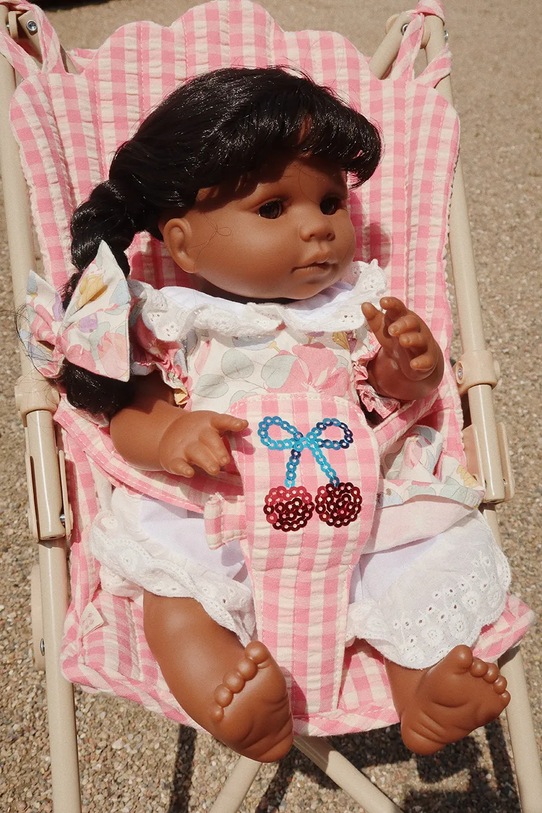 Konges Sløjd cărucior de păpuși CHEEKY DOLL STROLLER KS103259