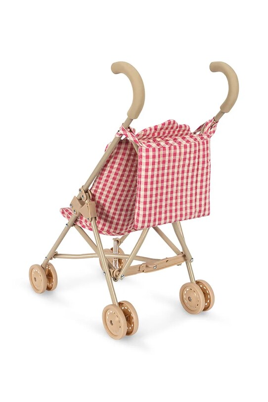 DÍVKA Kočárek pro panenky Konges Sløjd CHEEKY DOLL STROLLER KS103259 růžová