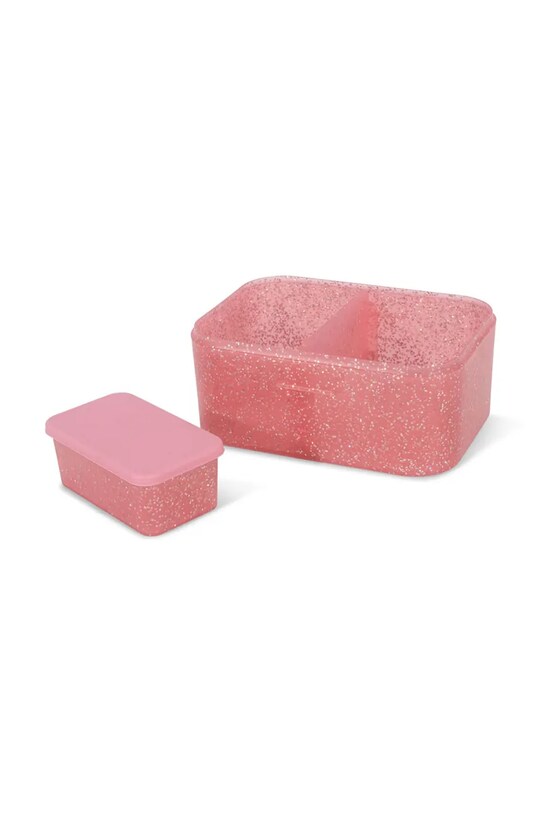 Детский ланч-бокс Konges Sløjd LUNCH BOX GLITTER KS103054.G розовый SS25