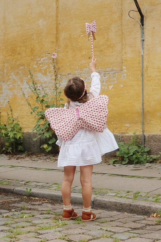Konges Sløjd costum pentru copii BUTTERFLY COSTUME roz KS103100