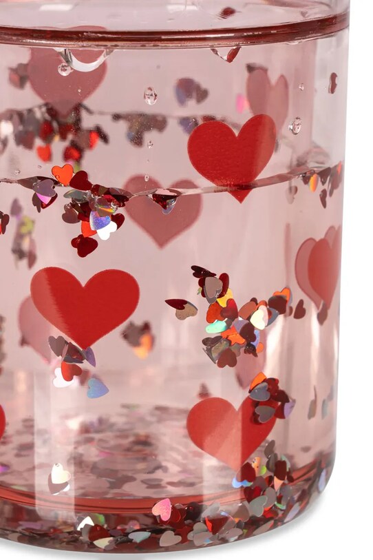 Дівчинка Дитячий кухлик Konges Sløjd 2 PACK GLITTER CUPS 2-pack KS103370 рожевий