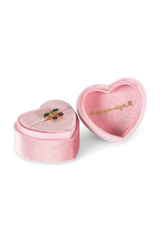 Детское кольцо Konges Sløjd LOVE RINGS KS103371 розовый SS25