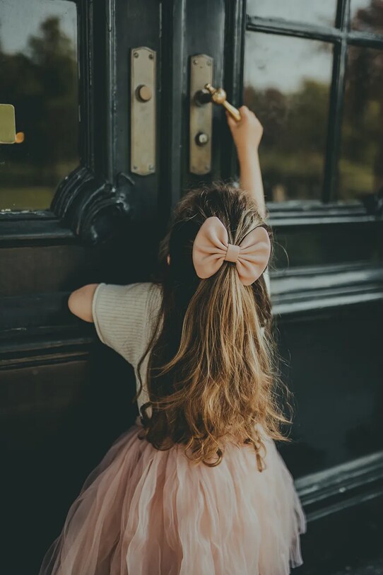 Дівчинка Дитяча резинка для волосся Donsje Floor Hair Tie 6026301 рожевий
