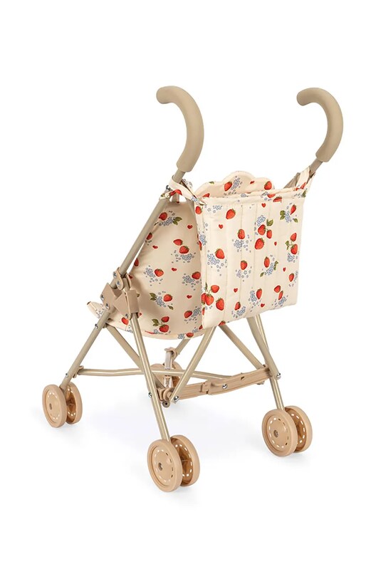 Kočárek pro panenky Konges Sløjd COCO DOLL STROLLER SET béžová KS103357