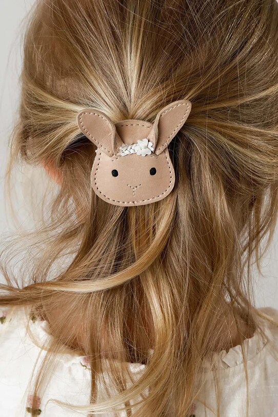 Donsje gyerek hajcsat Stelloux Clip Bride bézs 6029701