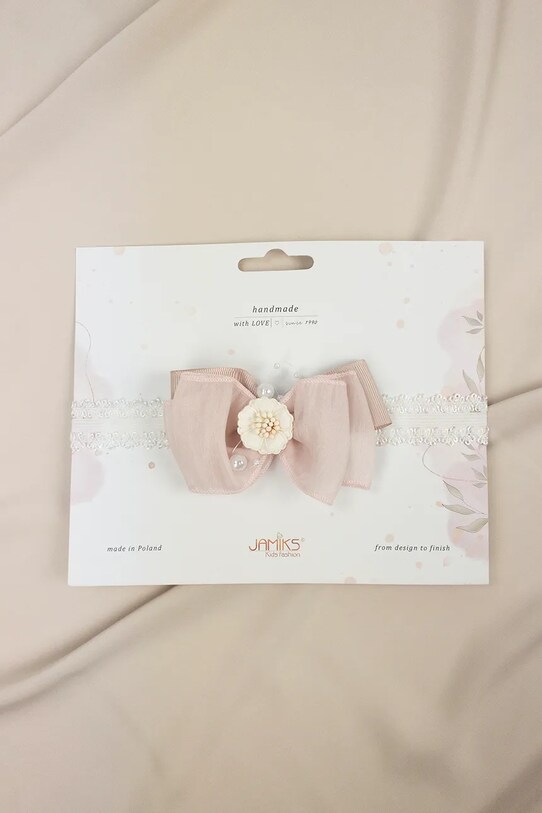 Jamiks gyerek hajgumi MELLAS MELLAS.Opaska.JLH050.G rózsaszín SS25