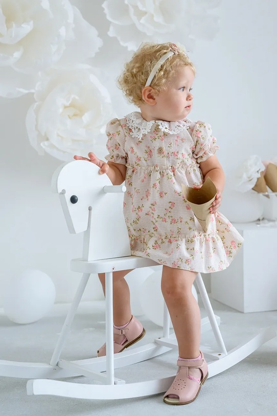 Detská gumička do vlasov Jamiks RUSLANA ružová RUSLANA.Opaska.JLH055.G