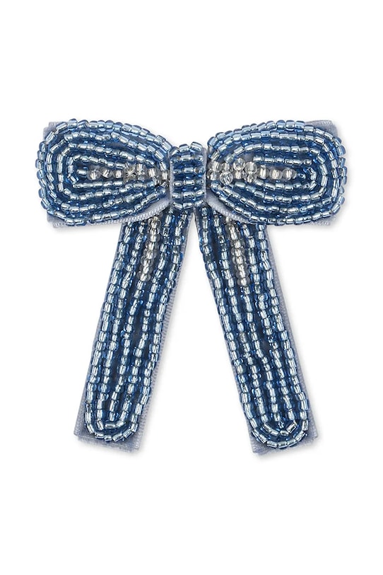 Девочка Детская заколка для волос Konges Sløjd CELEBRATION PEARL BOW HAIR CLIP KS103573 голубой