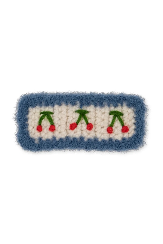 Konges Sløjd spinki do włosów CHERRY CROCHET HAIR CLIP KS100829 beżowy SS25