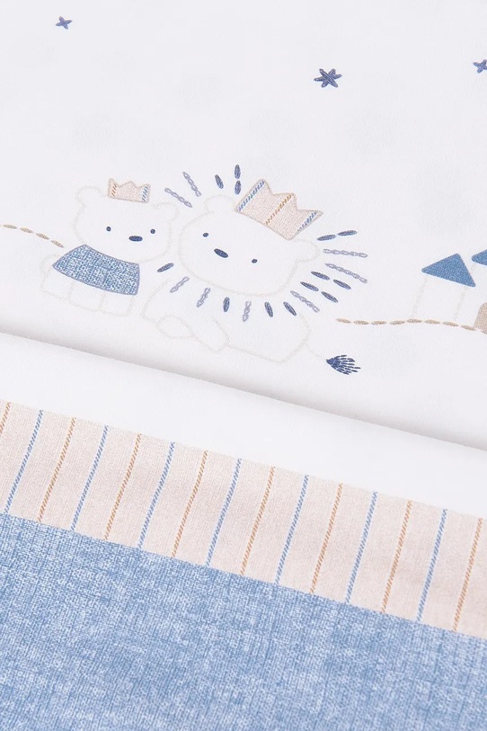 Chłopiec Mayoral Newborn kocyk bawełniany niemowlęcy 9866.1F.Newborn.PPYH niebieski