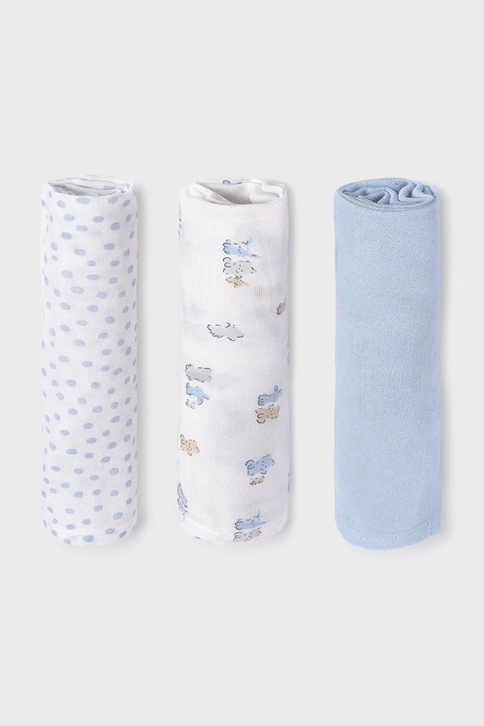 Детская пеленка Mayoral Newborn 3 шт 3 шт голубой 9872.1A.Newborn.PPYH