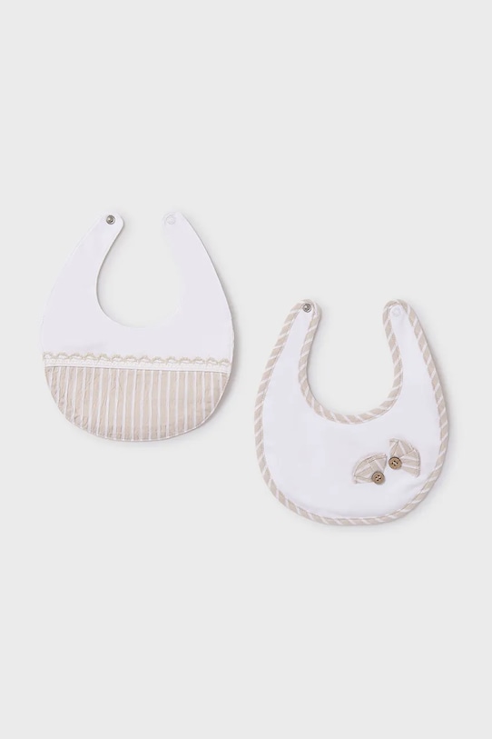 Mayoral Newborn előke 2 db Bébi termékek bézs 9875.2D.Newborn.PPYH