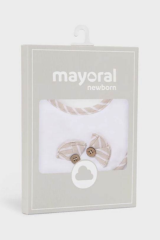 Fiú Mayoral Newborn előke 2 db 9875.2D.Newborn.PPYH bézs