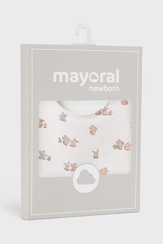 Хлопчик Дитячий слюнявчик Mayoral Newborn 2-pack 9876.1A.Newborn.PPYH бежевий