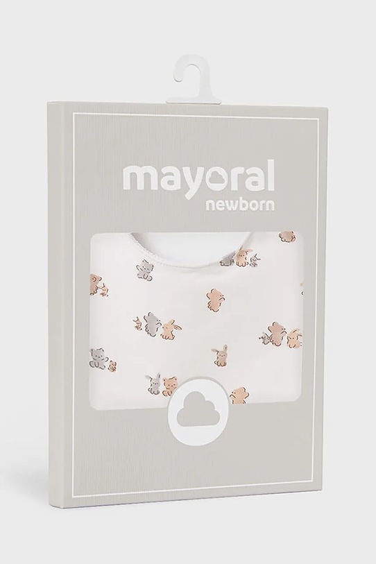 Băieți Mayoral Newborn salopete pentru bebelusi 2-pack 9876.1A.Newborn.PPYH bej