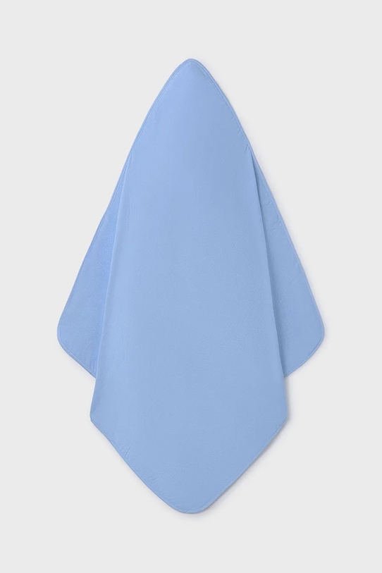 Mayoral Newborn ręcznik z kapturem niemowlęcy 9918.1A.Newborn.PPYH niebieski SS25