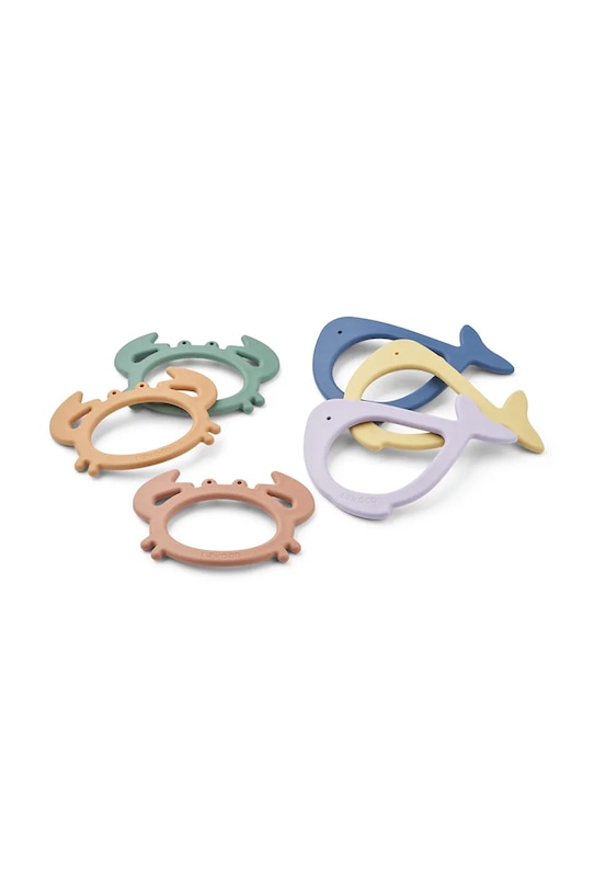 Hračky do vody Liewood Calisto Sea Creature Diving Toy 6-Pack 6-pak viacfarebná LW18832