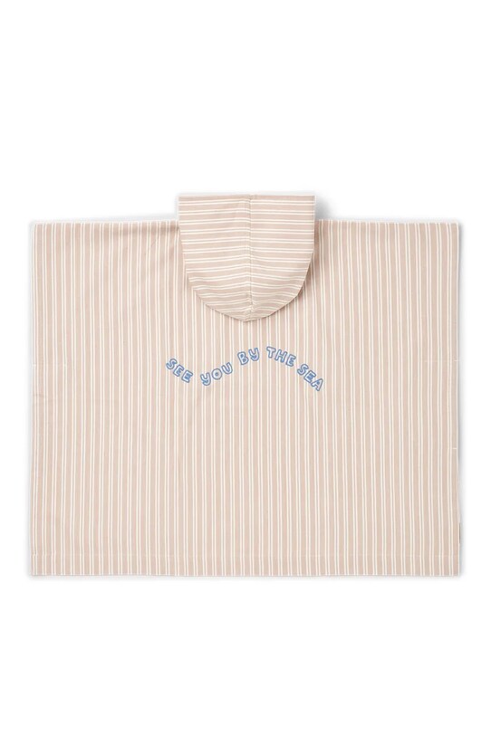 Liewood prosop din bumbac pentru copii Kaiden Poncho LW19674 portocaliu SS25