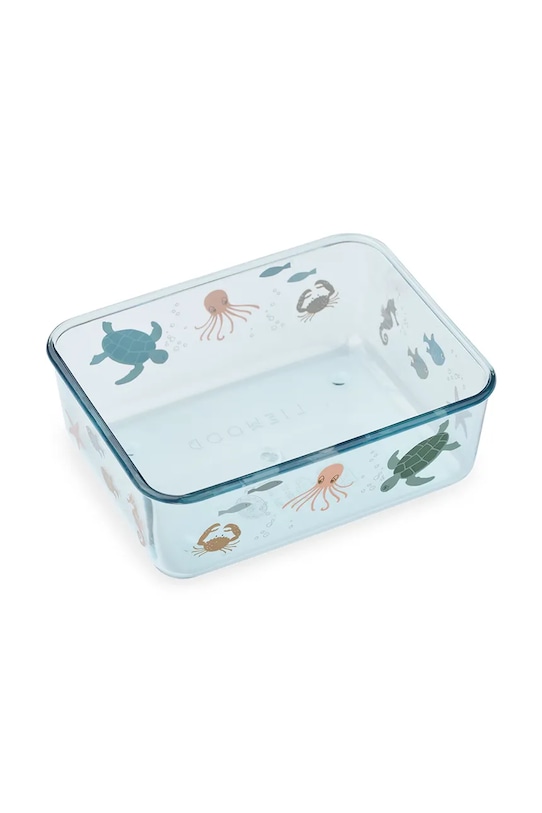 Detský obedár Liewood Ako Tritan Snack Box LW19689 modrá SS25